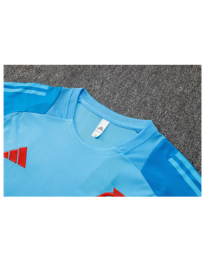 Conjunto de Treino Flamengo 25/26 Adidas - Azul