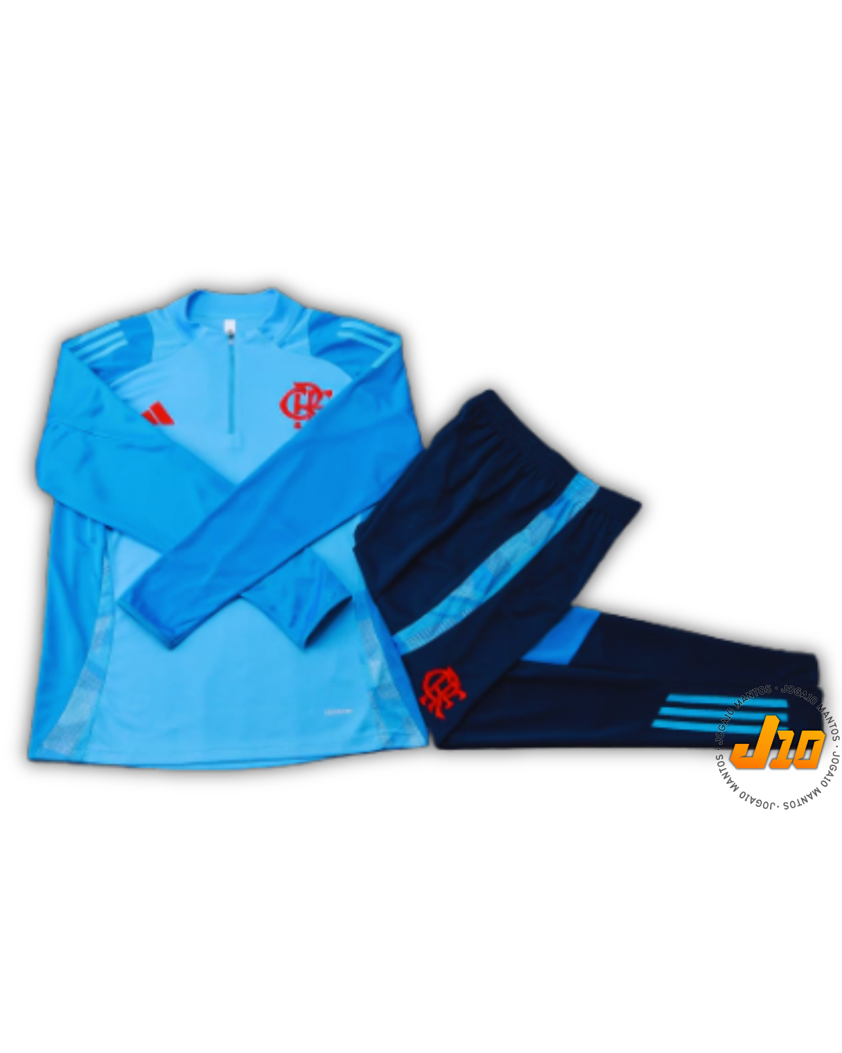 Conjunto de Inverno Flamengo 25/26 Adidas - Azul