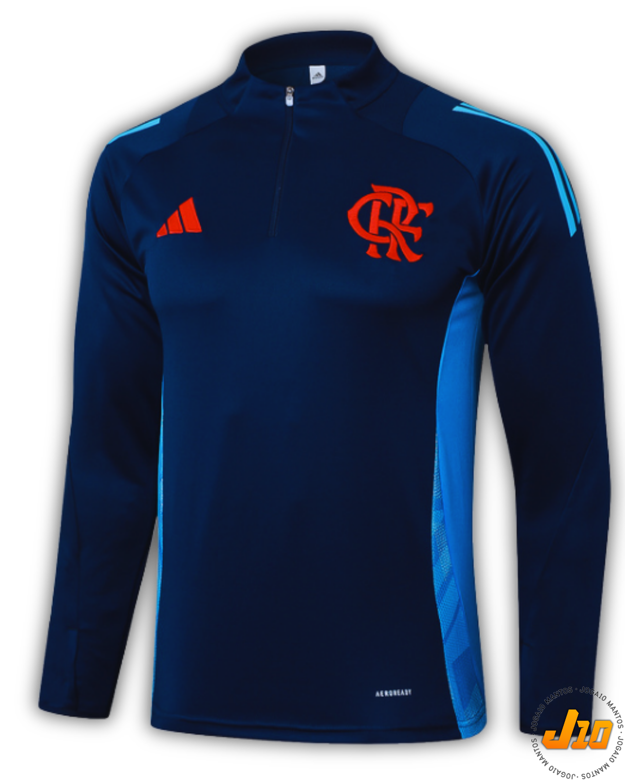 Conjunto de Inverno Flamengo 25/26 Adidas - Marinho