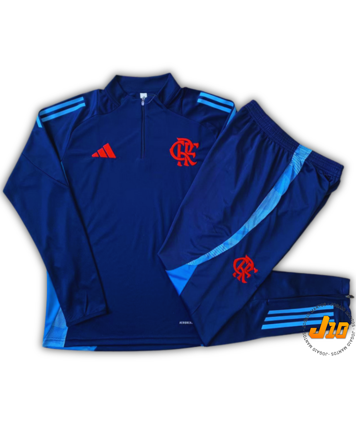 Conjunto de Inverno Flamengo 25/26 Adidas - Marinho