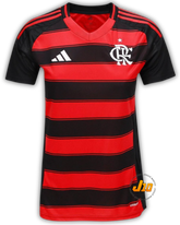 Camisa Flamengo I 25/26 Adidas (Feminina)