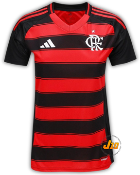 Camisa Flamengo I 25/26 Adidas (Feminina)