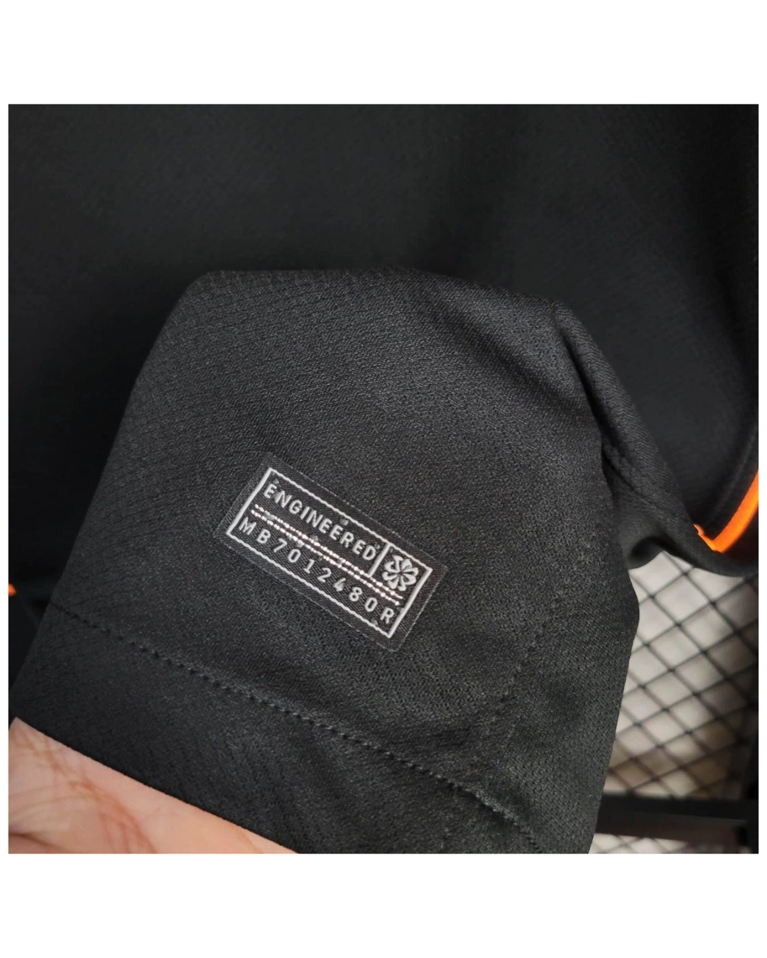 Camisa Corinthians III 25/26 Nike (Masculina) Preto e Laranja