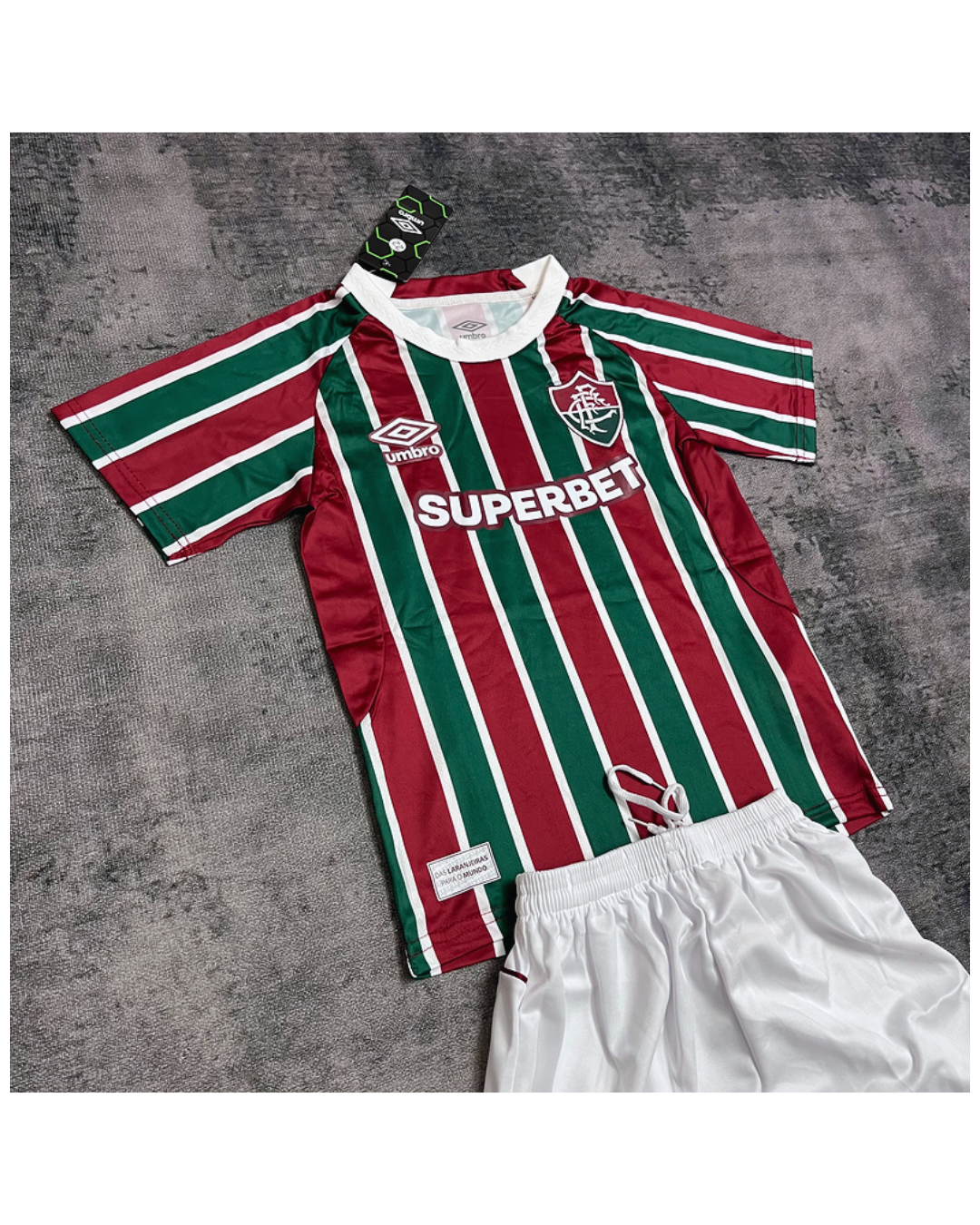 Conjunto Infantil Fluminense I 25/26 Umbro - Colorado