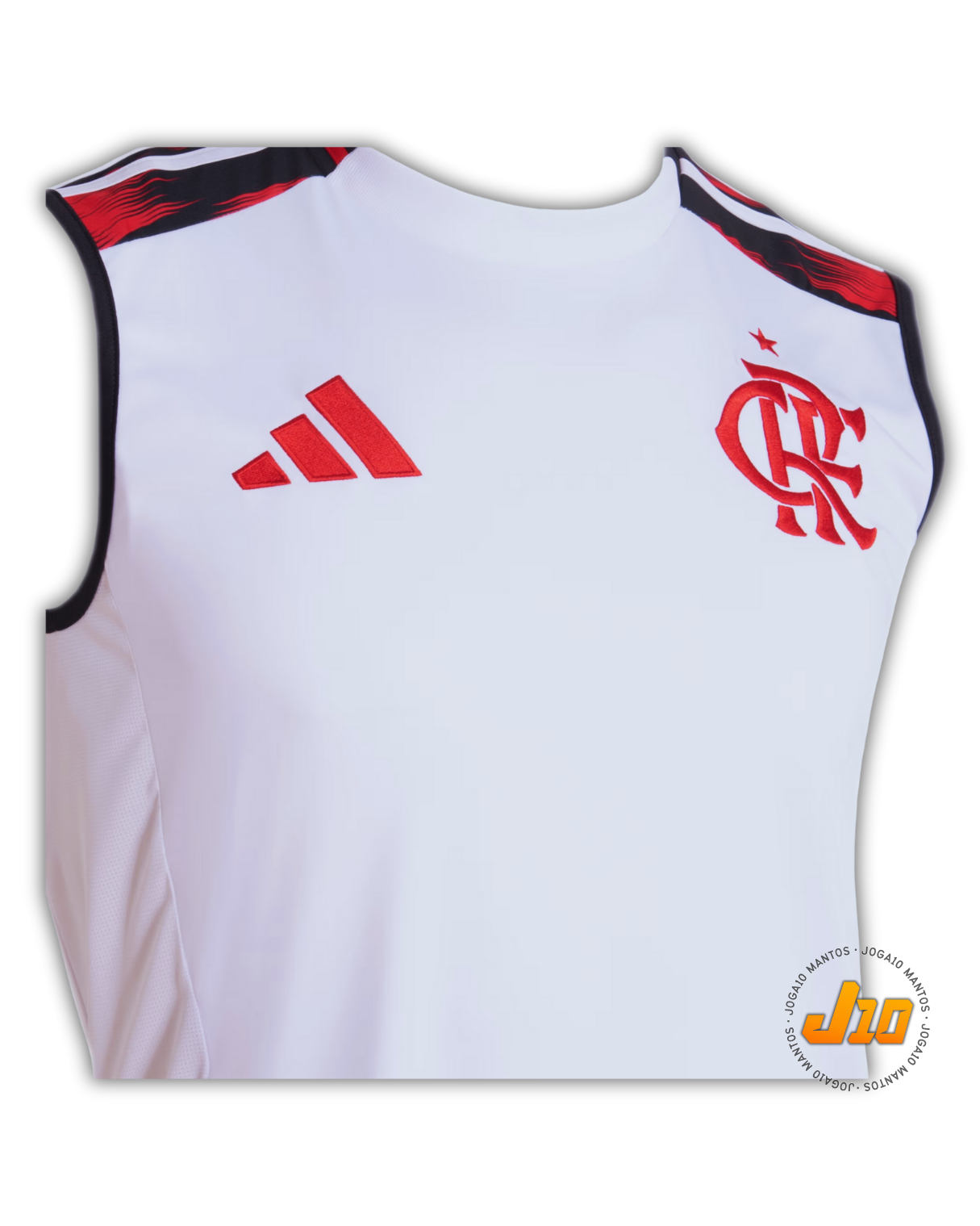 Regata Flamengo 25/26 Adidas Branca