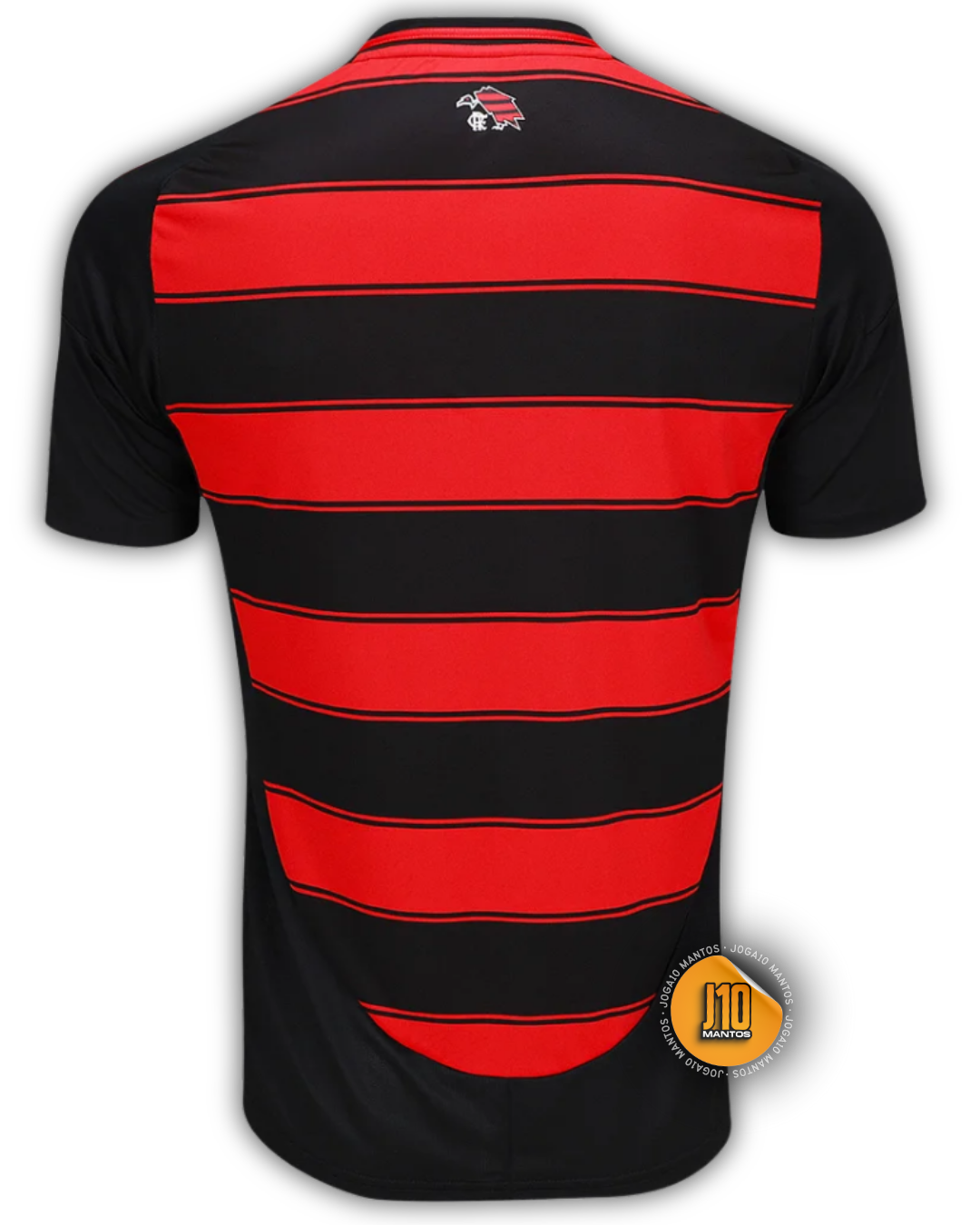 Camisa CRF Home 25/26 - Preto e Vermelho (Masculina)