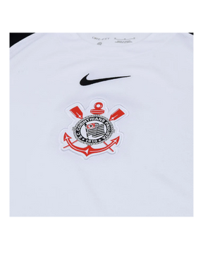 Conjunto de Treino Corinthians I 25/26 Nike - Branco e Preto