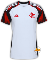 Camisa Flamengo II 25/26 Adidas (Feminina)