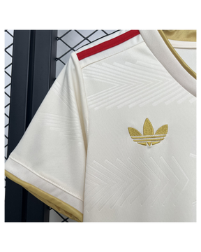 Conjunto Infantil Flamengo III 25/26 Adidas - Bege