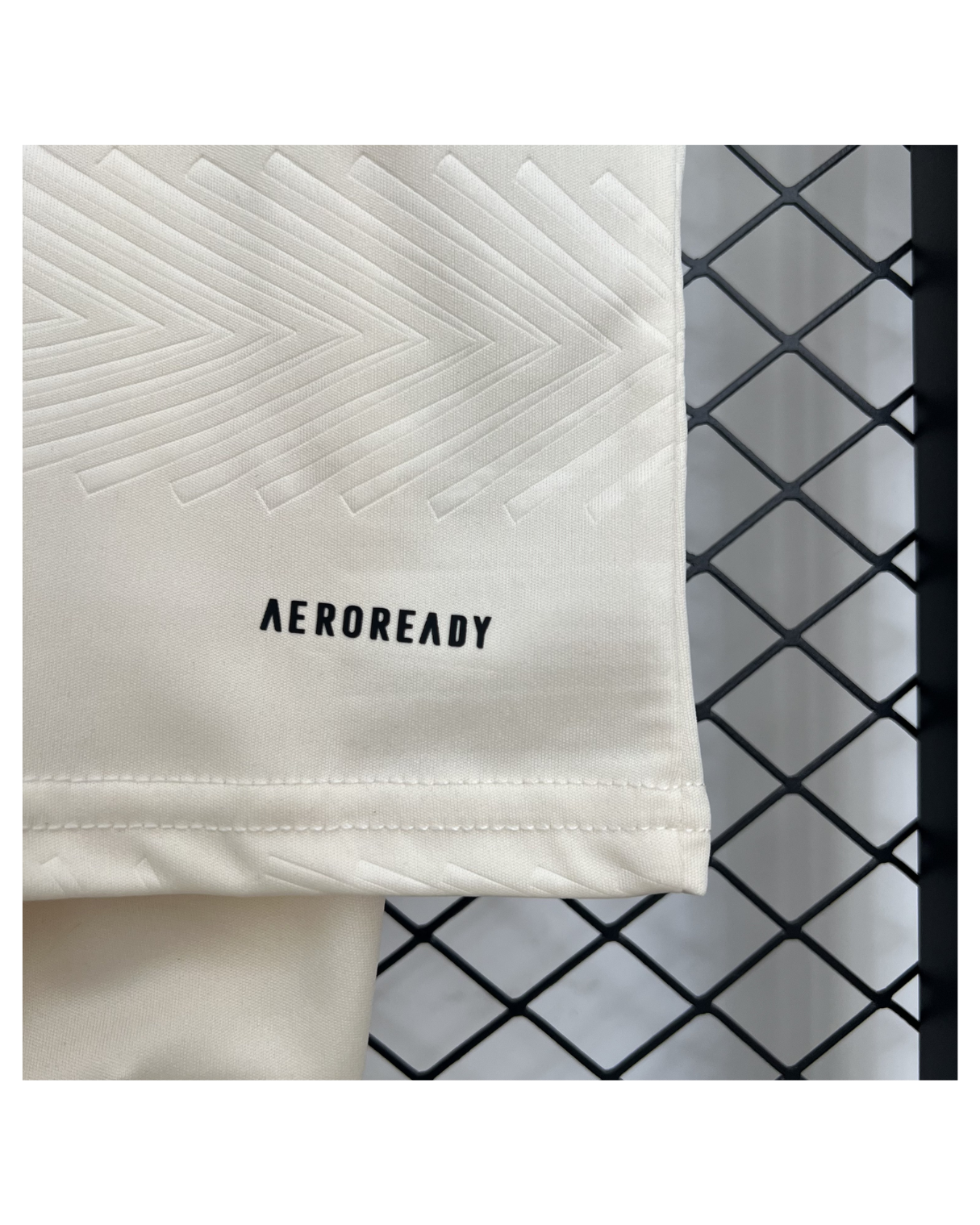 Conjunto Infantil Flamengo III 25/26 Adidas - Bege