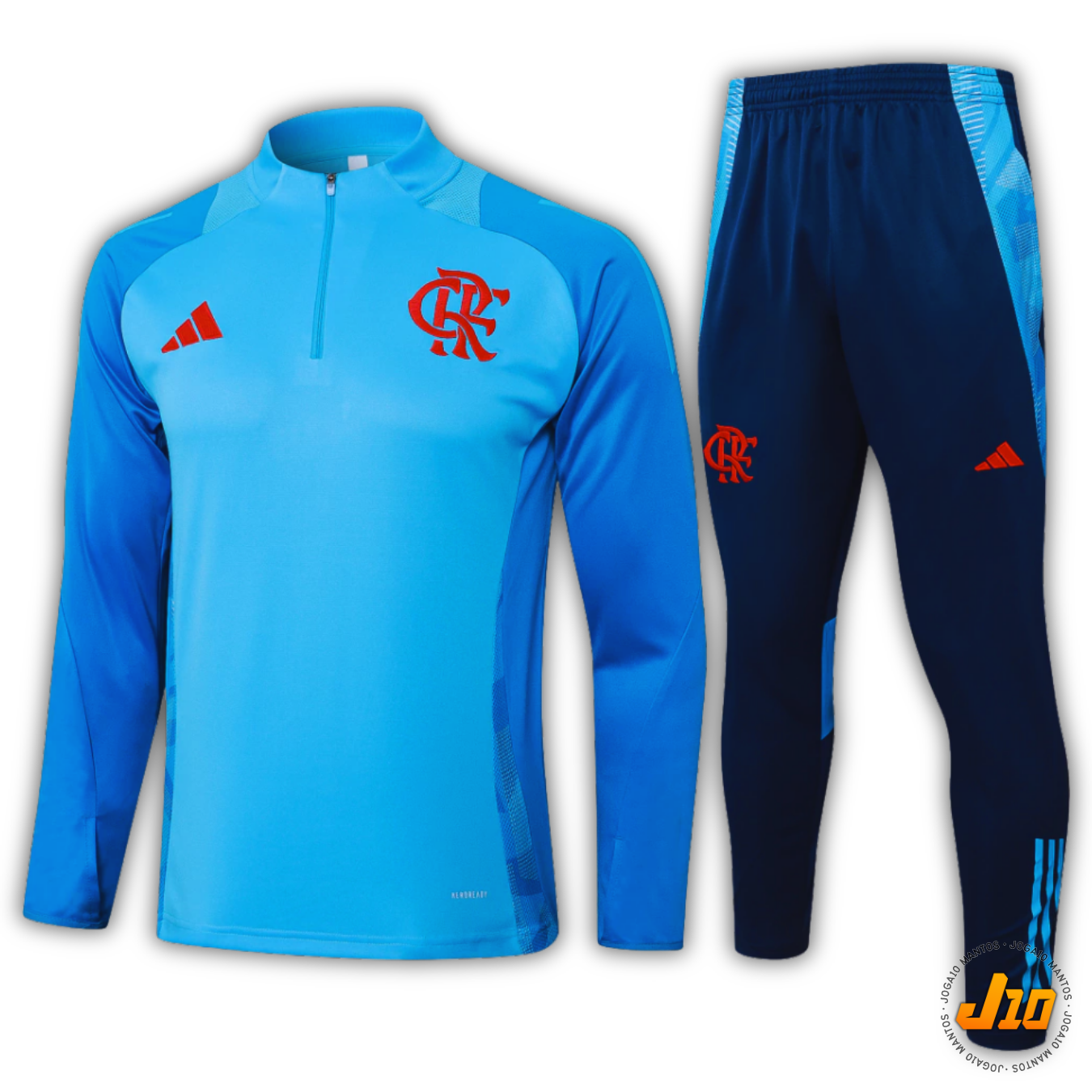 Conjunto de Inverno Flamengo 25/26 Adidas - Azul
