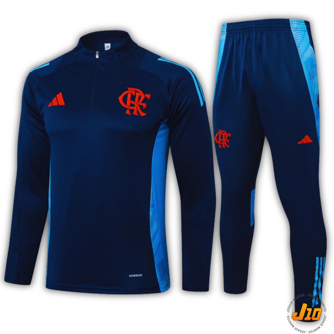 Conjunto de Inverno Flamengo 25/26 Adidas - Marinho
