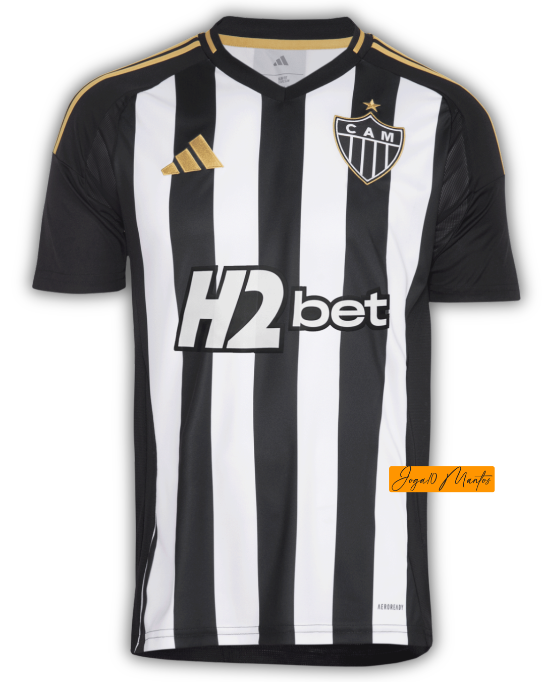 Camisa Atlético Mineiro I com Patrocínio 25/26 Adidas (Masculina)